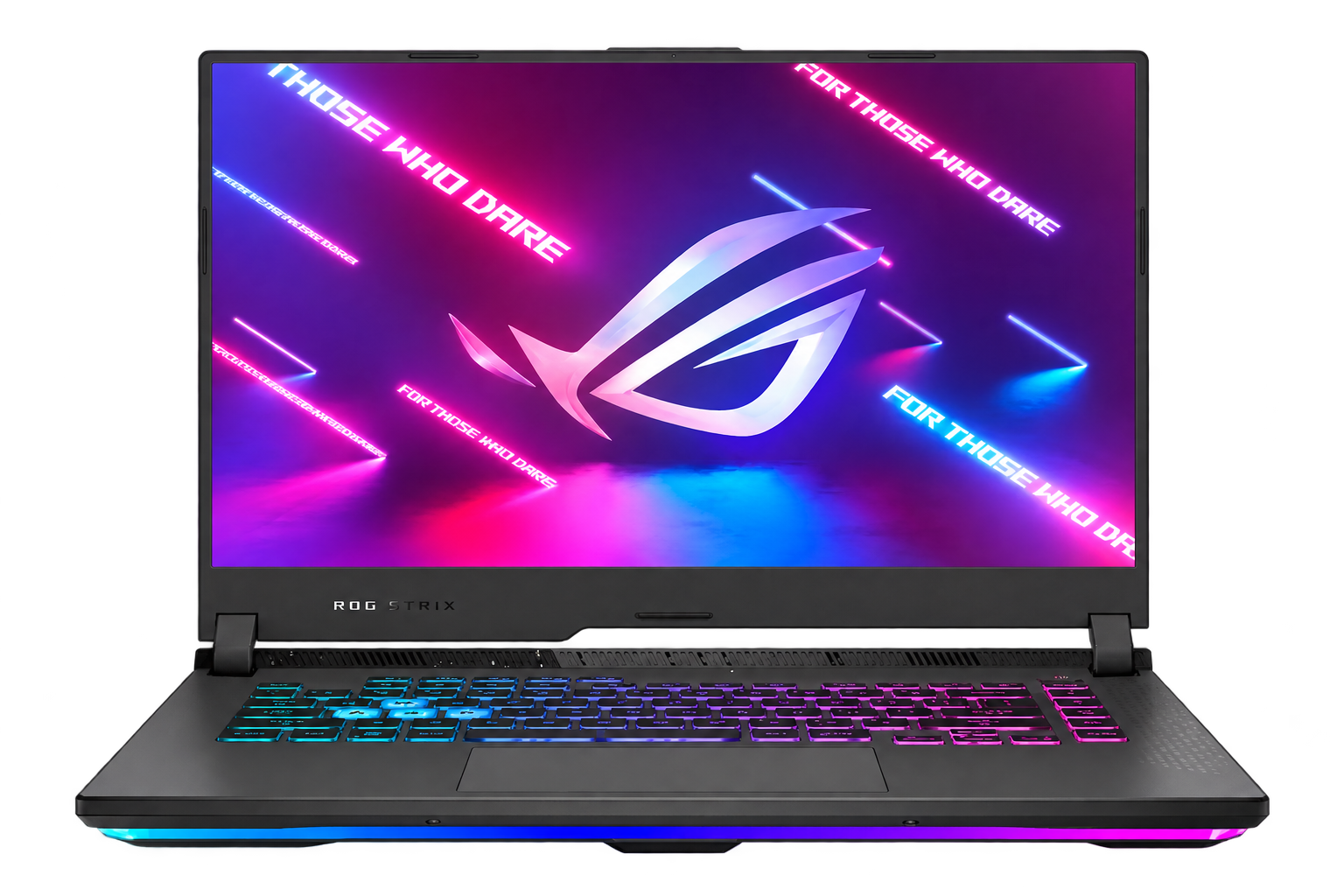 Portátil gamer ASUS con teclado RGB